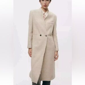 Zara Manteca Wool Coat
